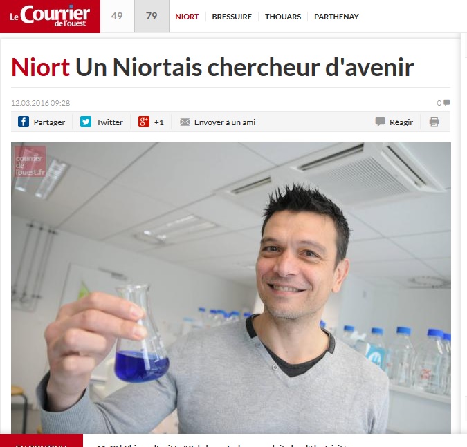 Niort Un Niortais chercheur d'avenir
